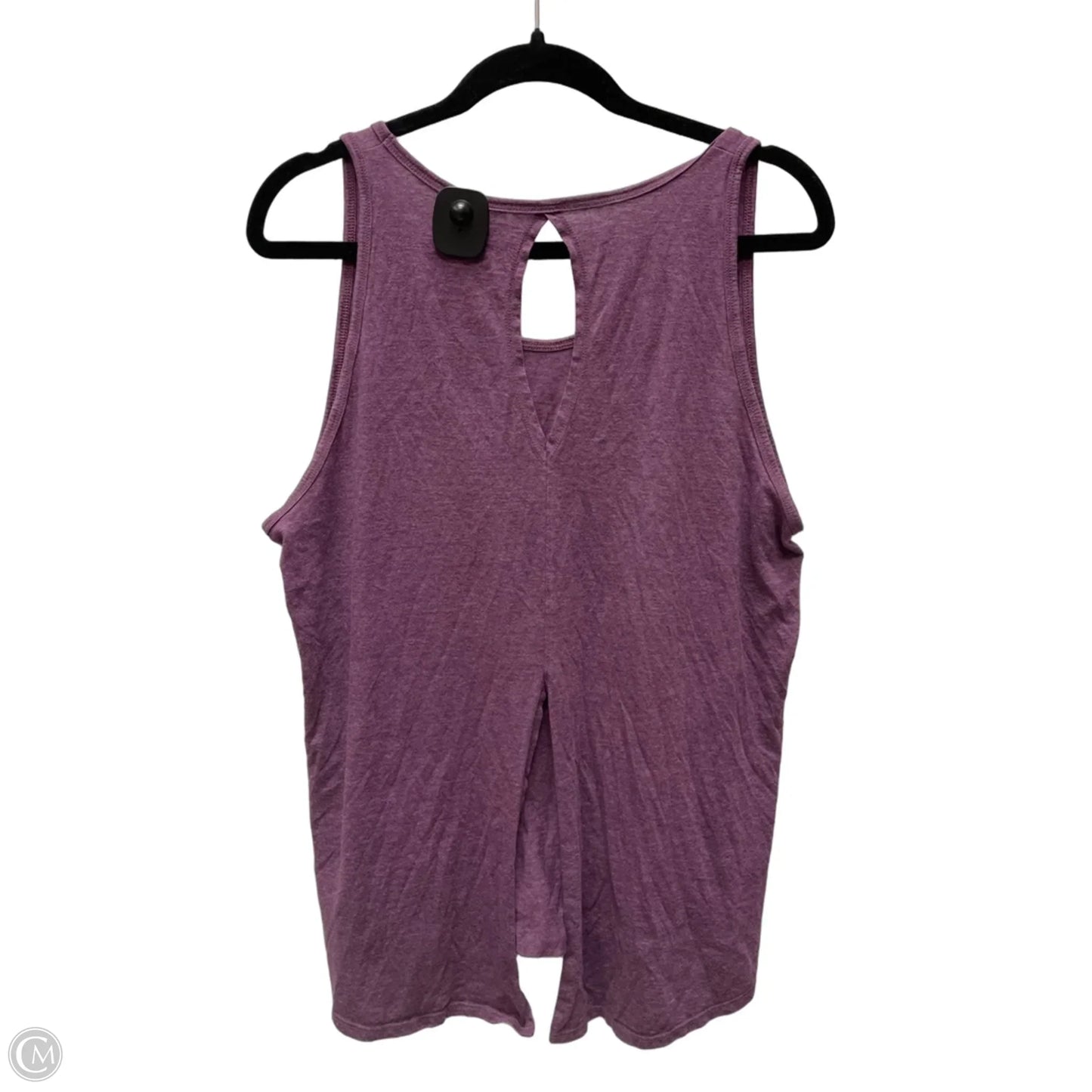 Athletic Tank Top By Reebok In Purple, Size: Xl