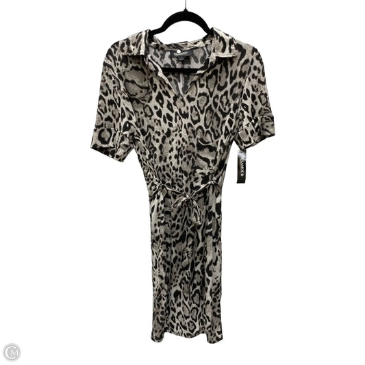 Dress Casual Short By Glamour In Animal Print, Size: M