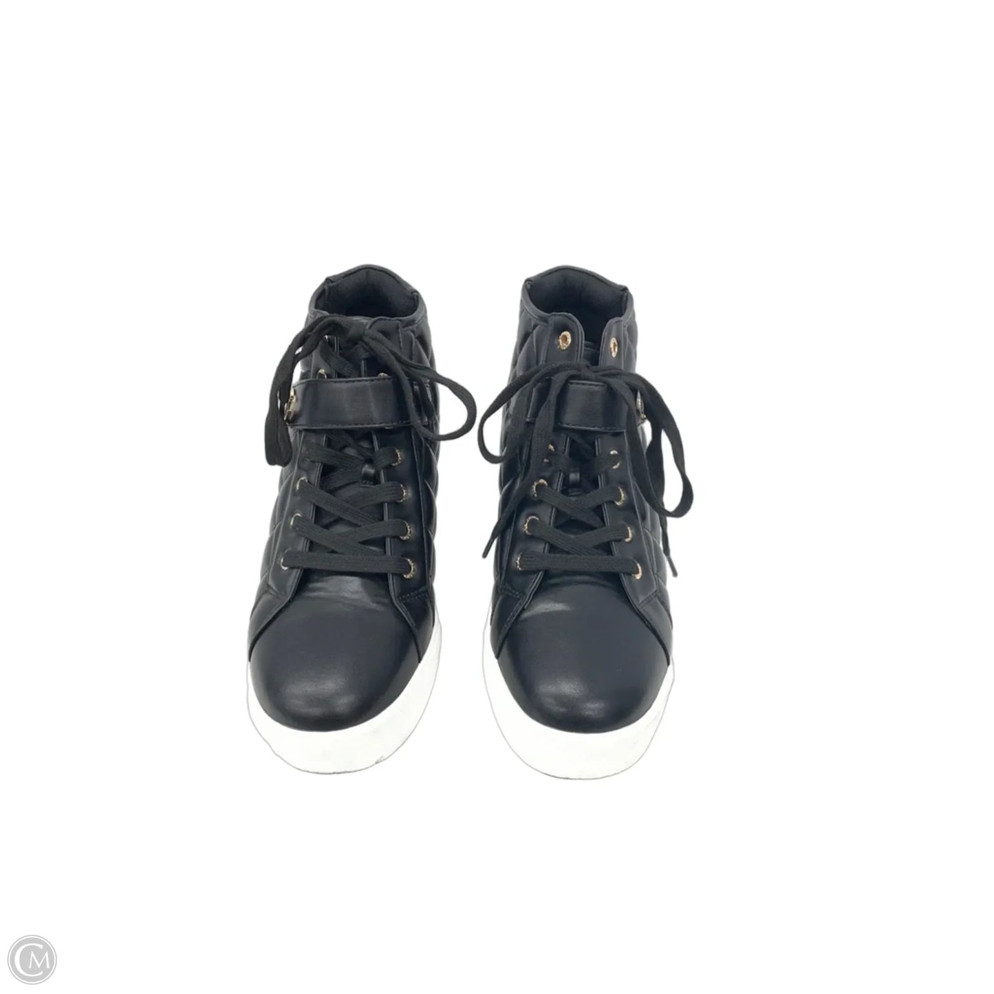 Shoes Heels Wedge By Juicy Couture In Black, Size: 9.5