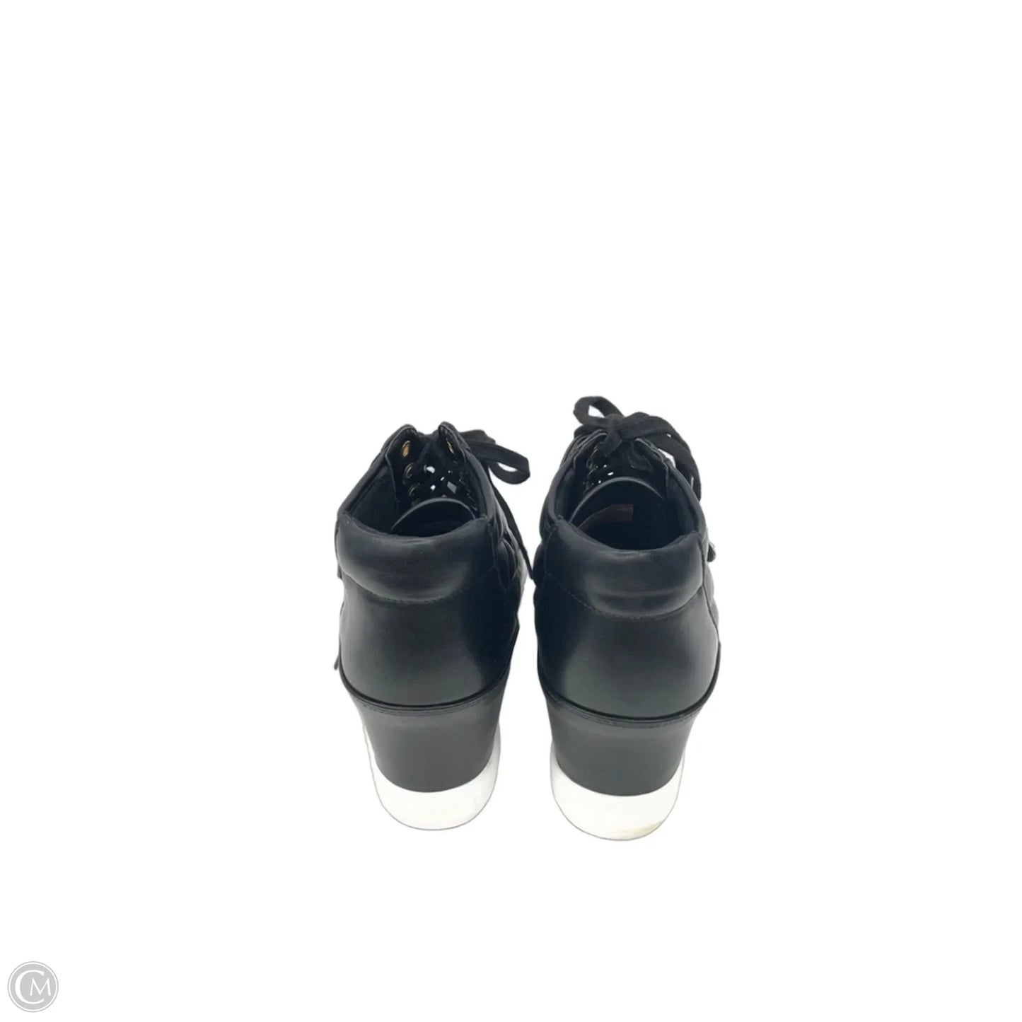 Shoes Heels Wedge By Juicy Couture In Black, Size: 9.5