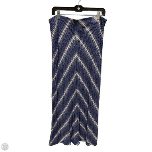 Skirt Midi By Max Edition In Striped Pattern, Size: L