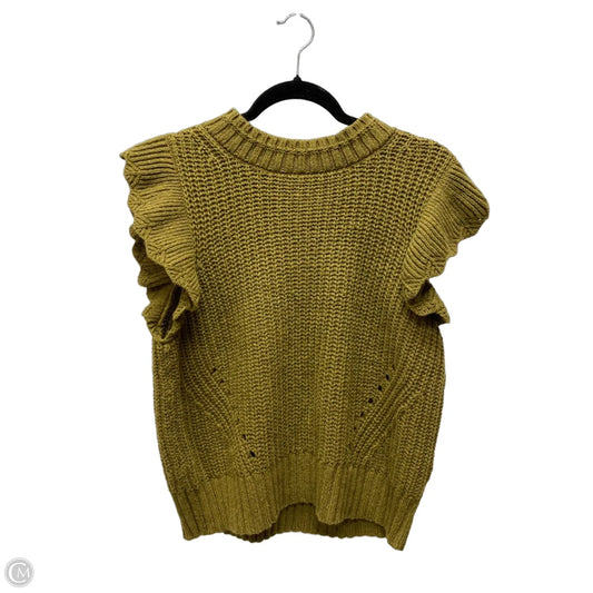 Sweater Short Sleeve By Universal Thread In Green, Size: L
