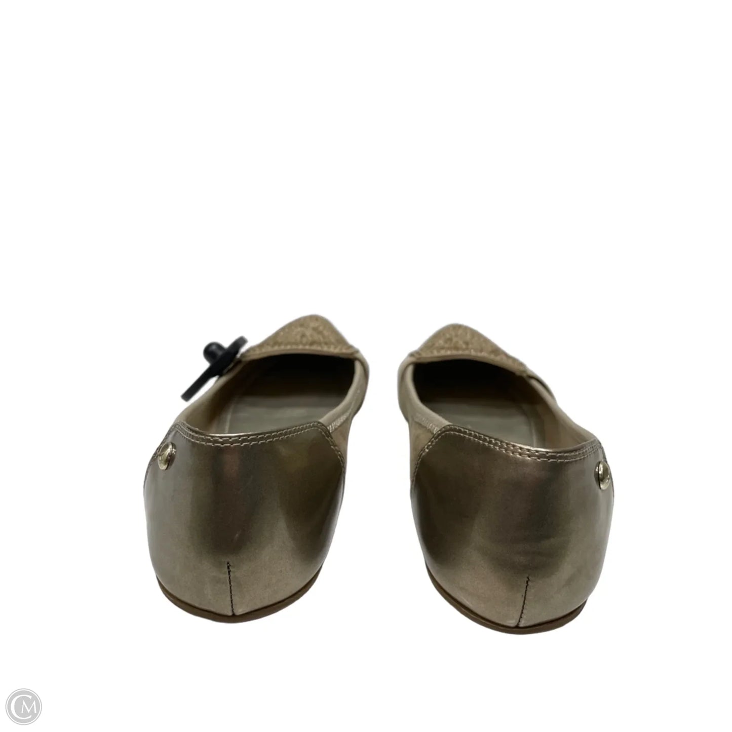 Shoes Flats By Anne Klein In Gold, Size: 8