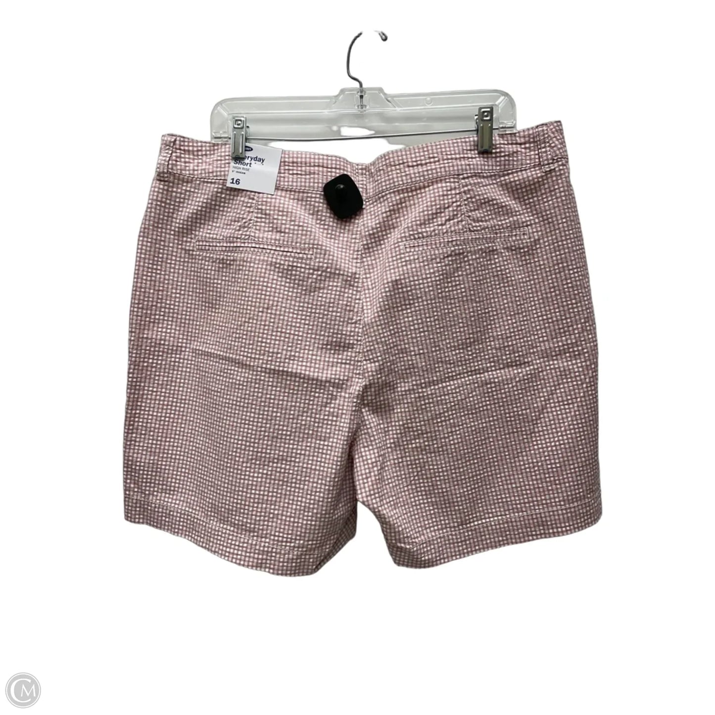 Shorts By Old Navy In Checkered Pattern, Size: 16