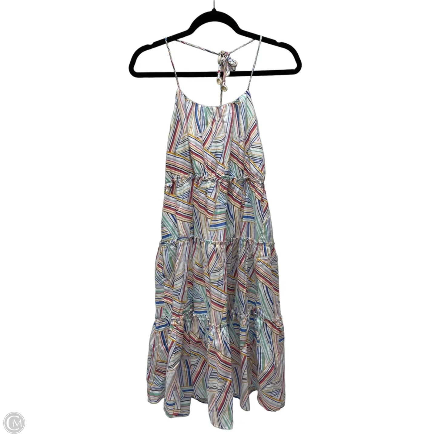 Dress Casual Short By Lili Sidonio In Striped Pattern, Size: M