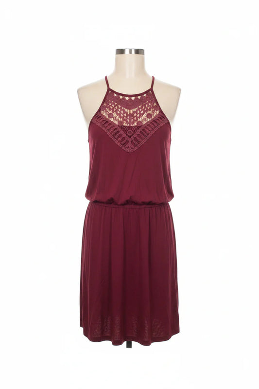 Romper By Clothes Mentor In Maroon, Size: L
