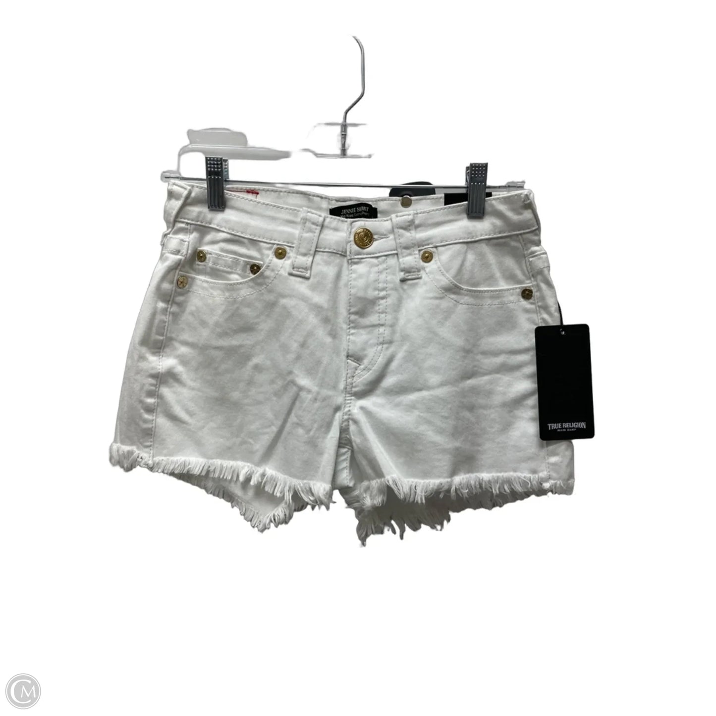 Shorts By True Religion In White, Size: 4