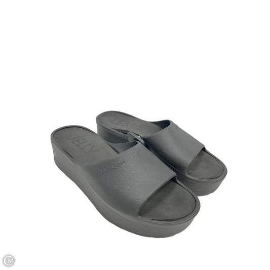 Sandals Heels Platform By lemon jelly In Black, Size: 8.5