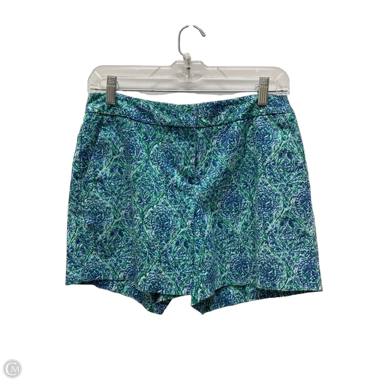 Shorts By Talbots In Blue & Green, Size: 2p