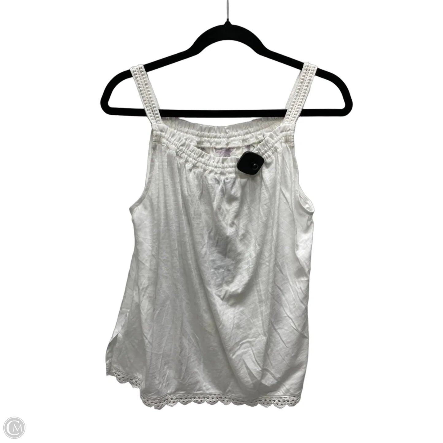 Top Sleeveless By Democracy In White, Size: M