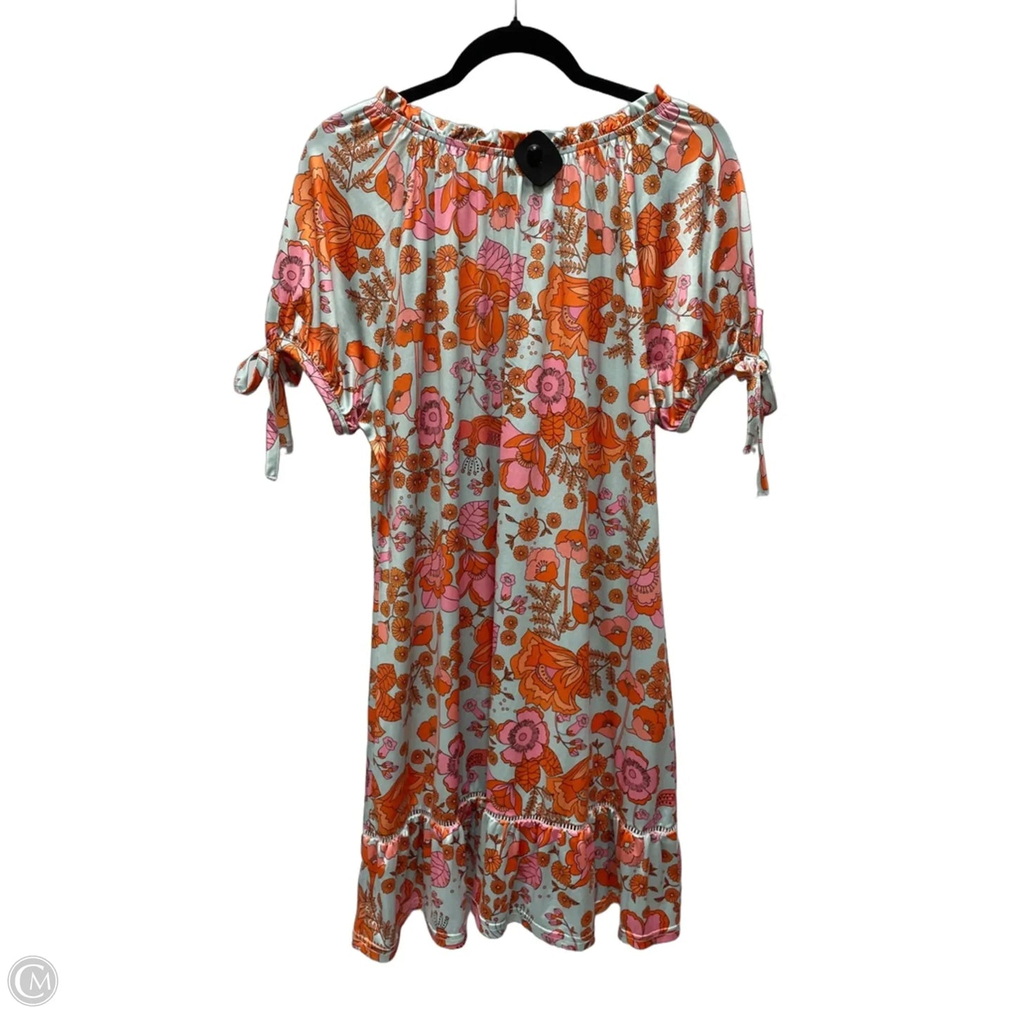 Dress Casual Short By Clothes Mentor In Floral Print, Size: Xl