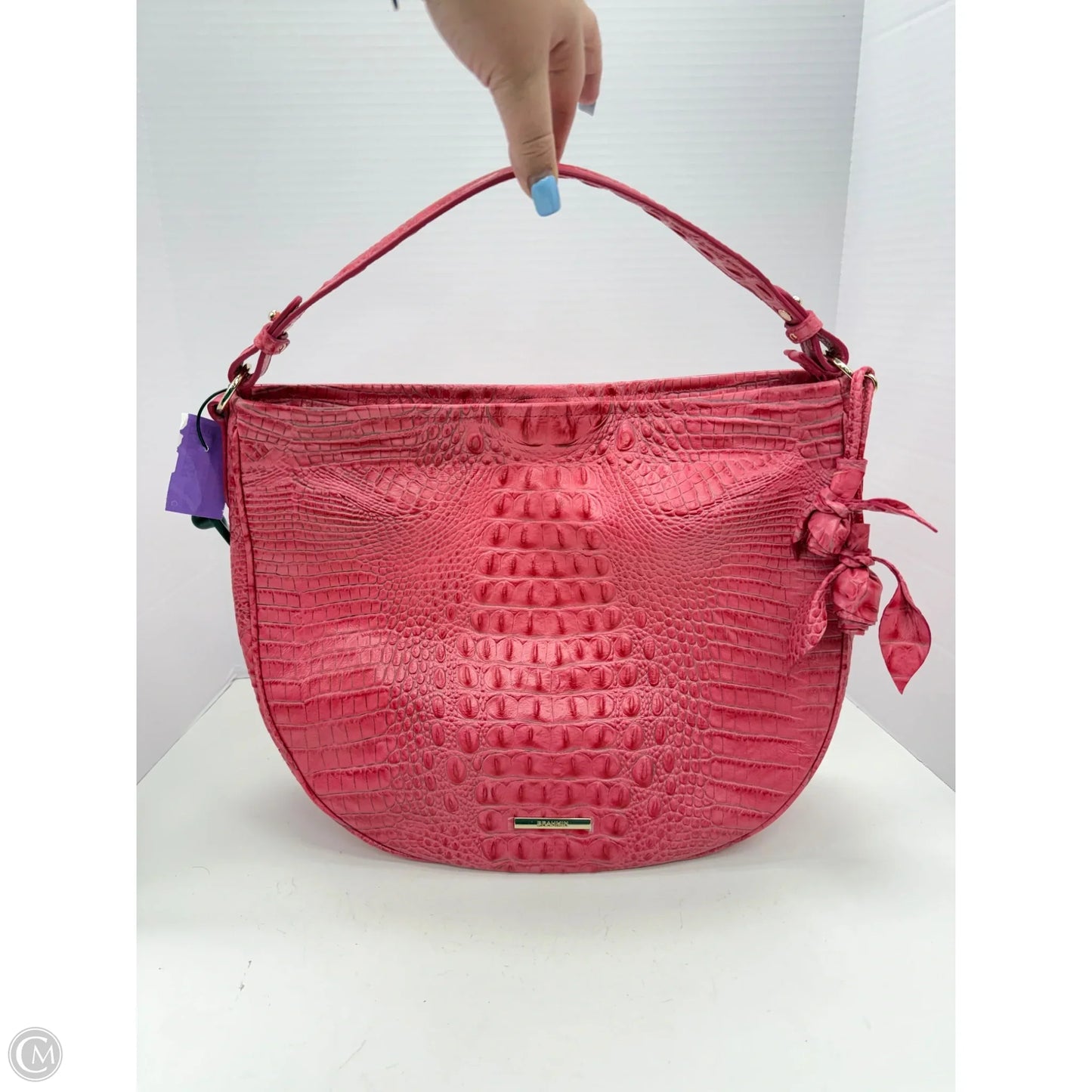 Handbag Designer By Brahmin, Size: Large