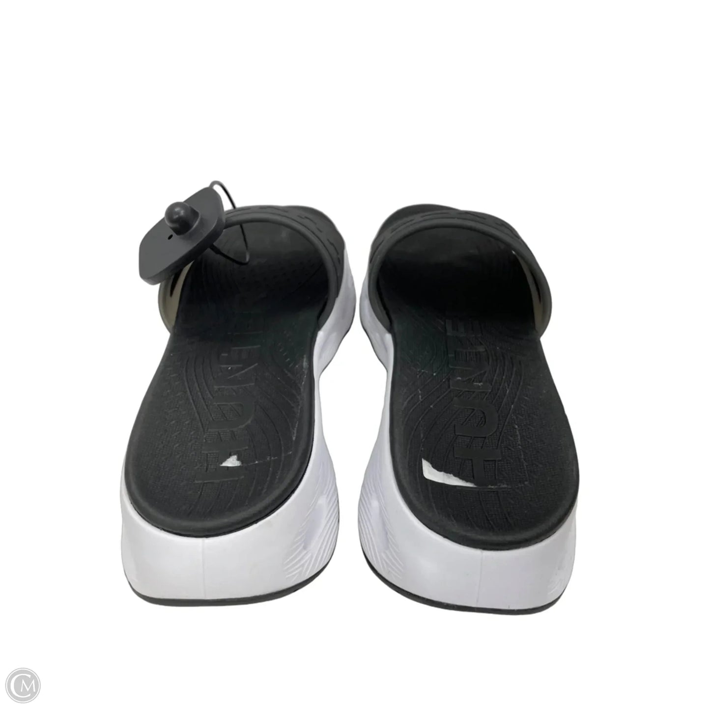 Sandals Sport By Hunter In Black & White, Size: 6