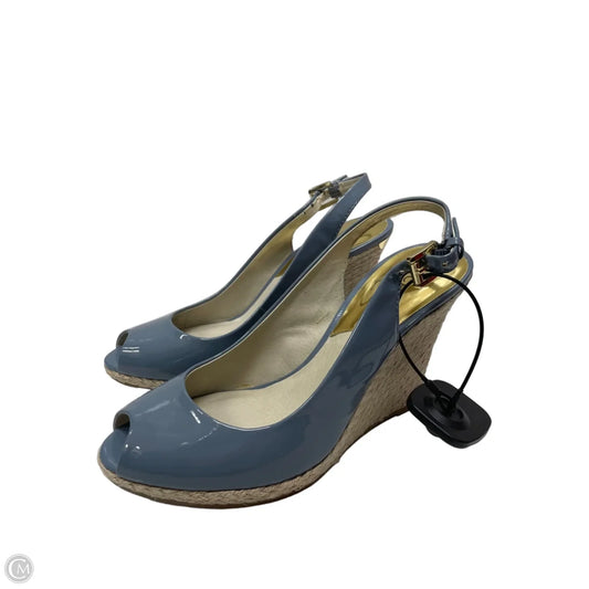 Sandals Designer By Michael Kors In Blue, Size: 7.5