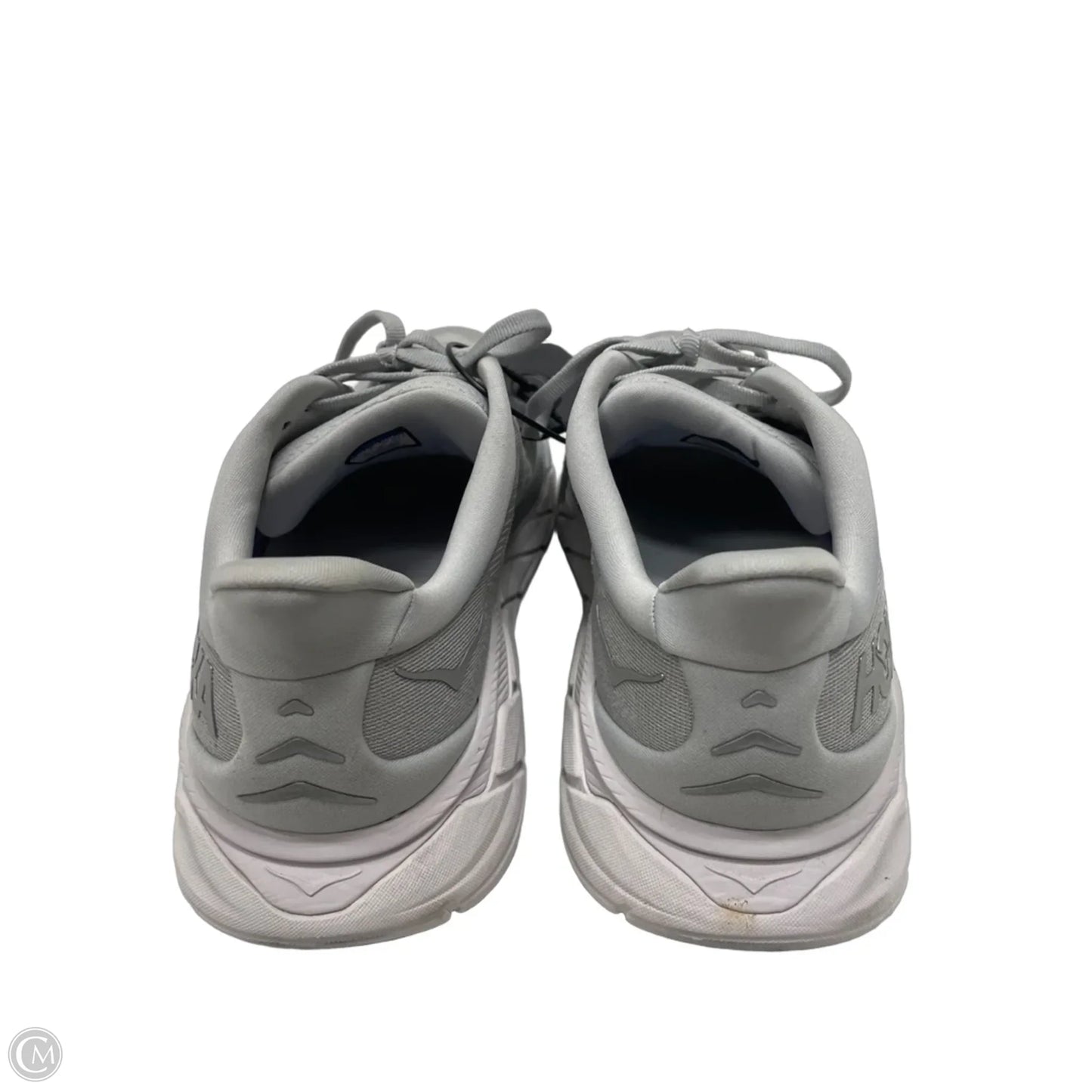 Shoes Athletic By Hoka In Grey & Purple, Size: 9.5