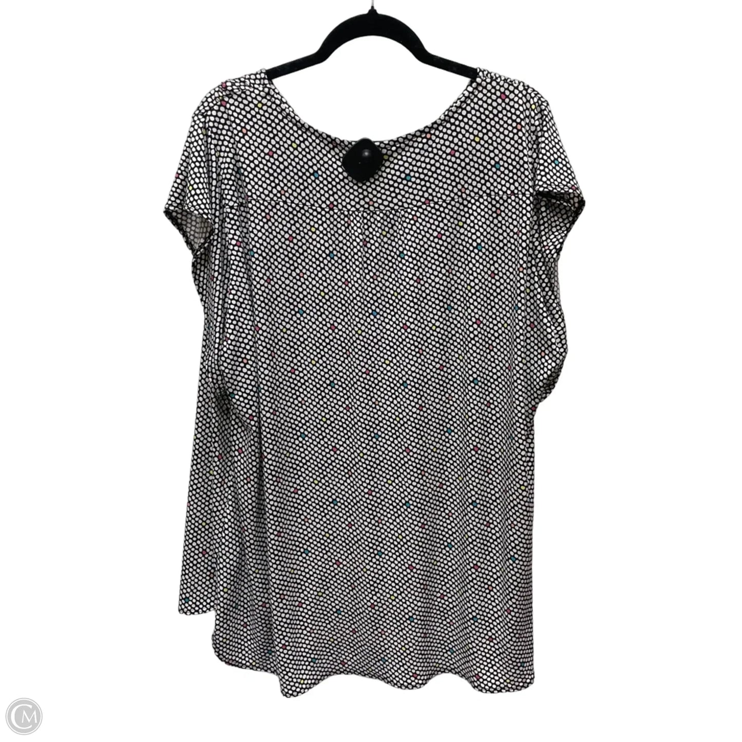 Top Sleeveless By Worthington In Polkadot Pattern, Size: 3x