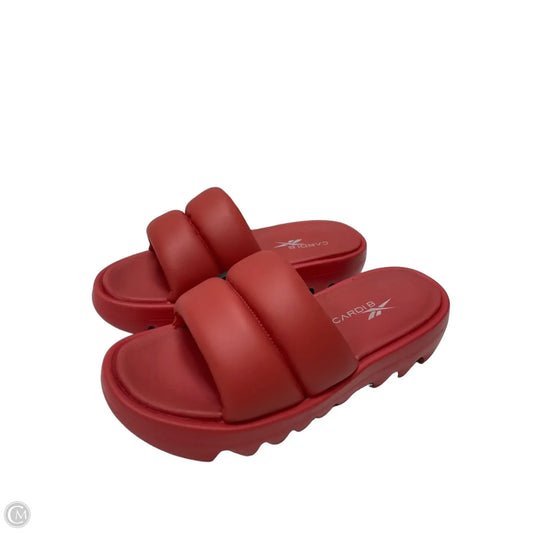 Sandals Sport By Reebok In Red, Size: 9