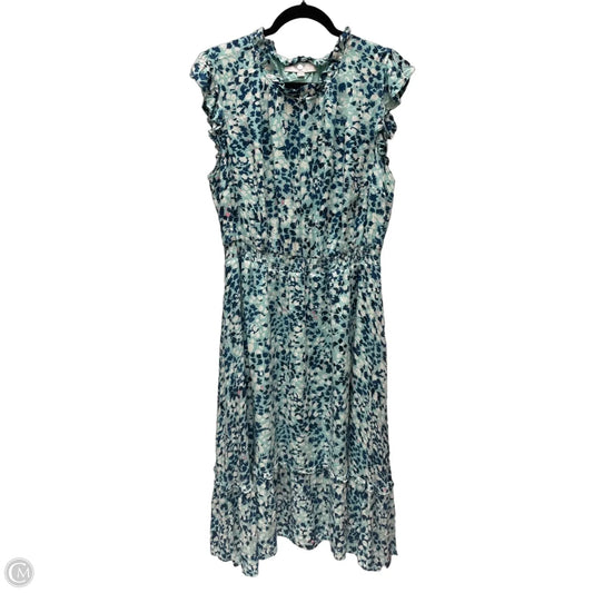 Dress Casual Maxi By Loft In Floral Print, Size: Xl