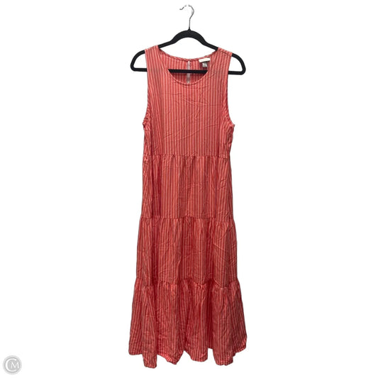 Dress Casual Maxi By A New Day In Striped Pattern, Size: L