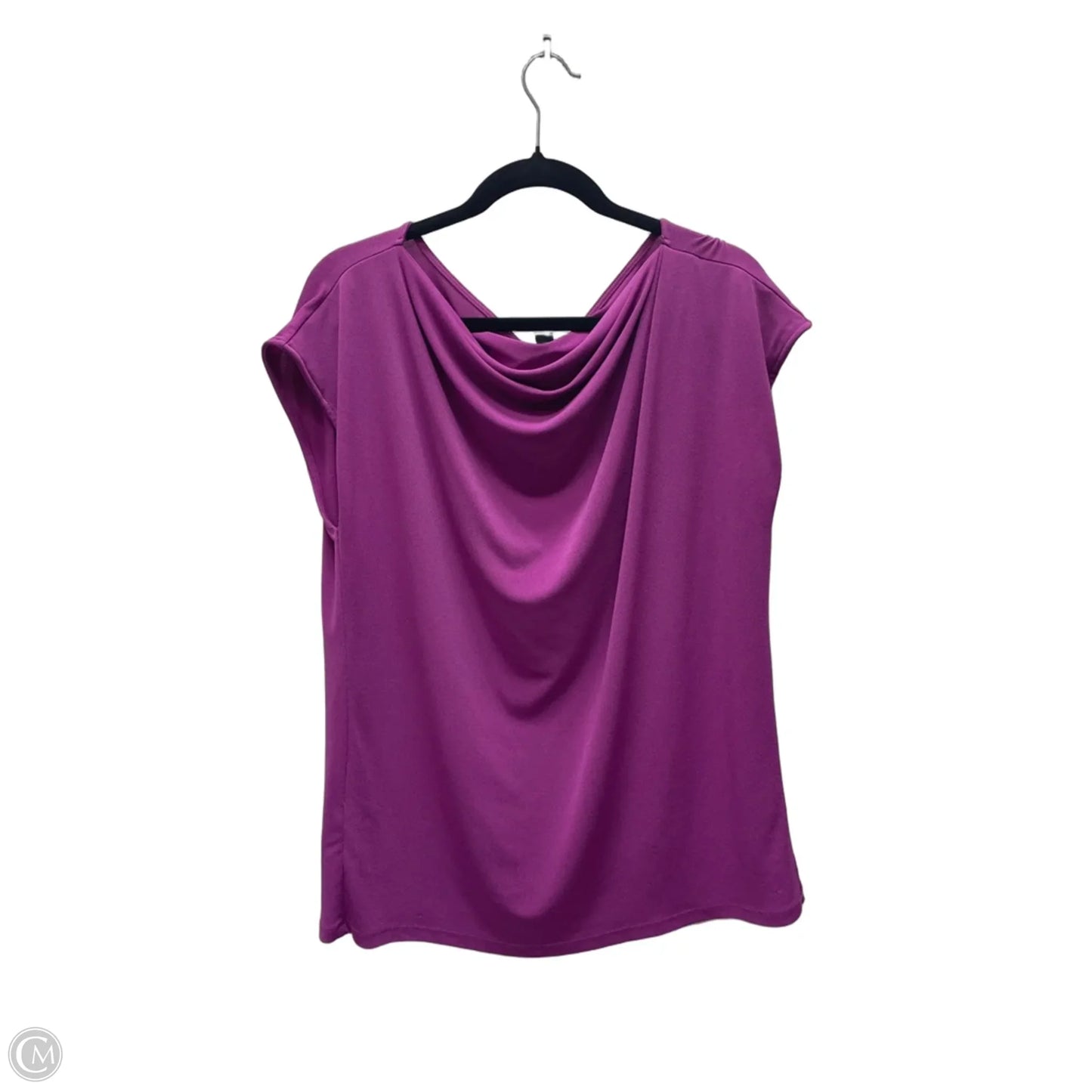 Top Sleeveless By Ann Taylor In Purple, Size: L