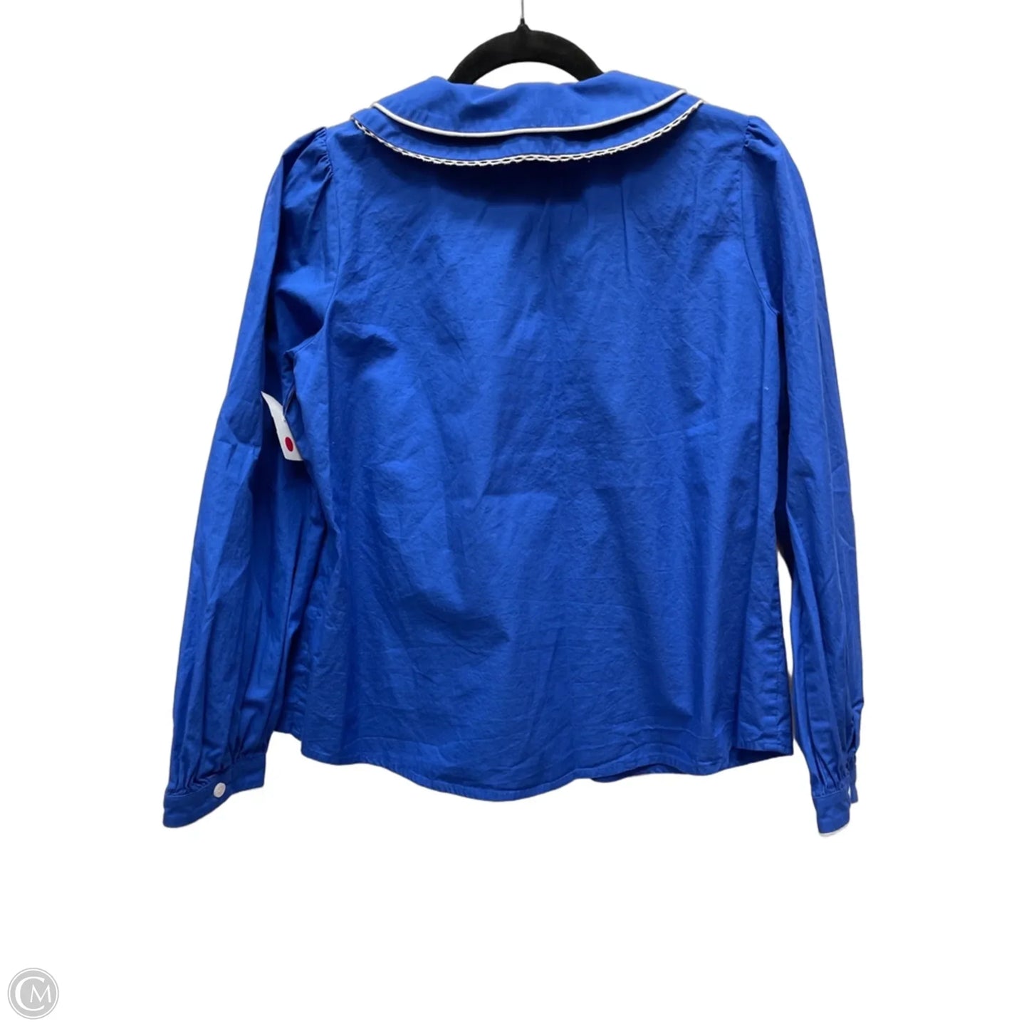 Top Long Sleeve By Clothes Mentor In Blue, Size: S