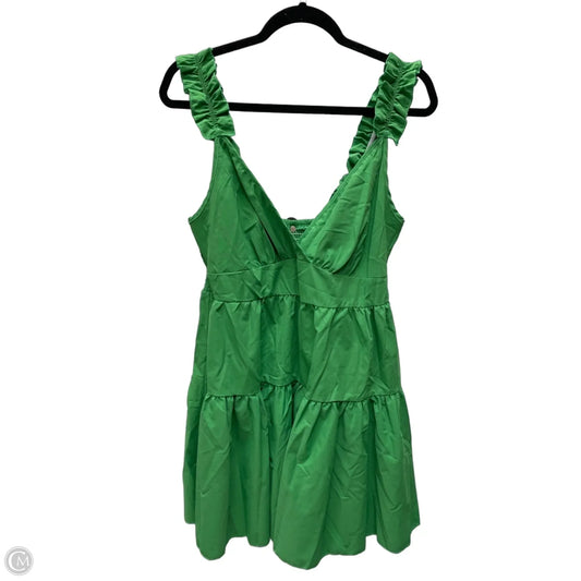 Dress Casual Short By Shein In Green, Size: Xl