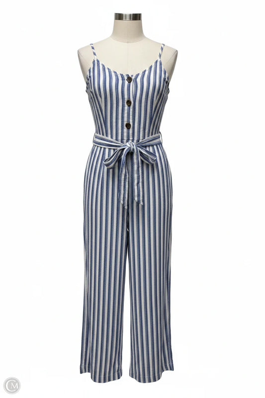 Jumpsuit By Gap In Striped Pattern, Size: Xs