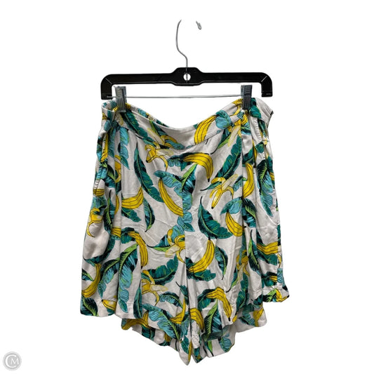 Shorts By Clothes Mentor In Floral Print, Size: 18