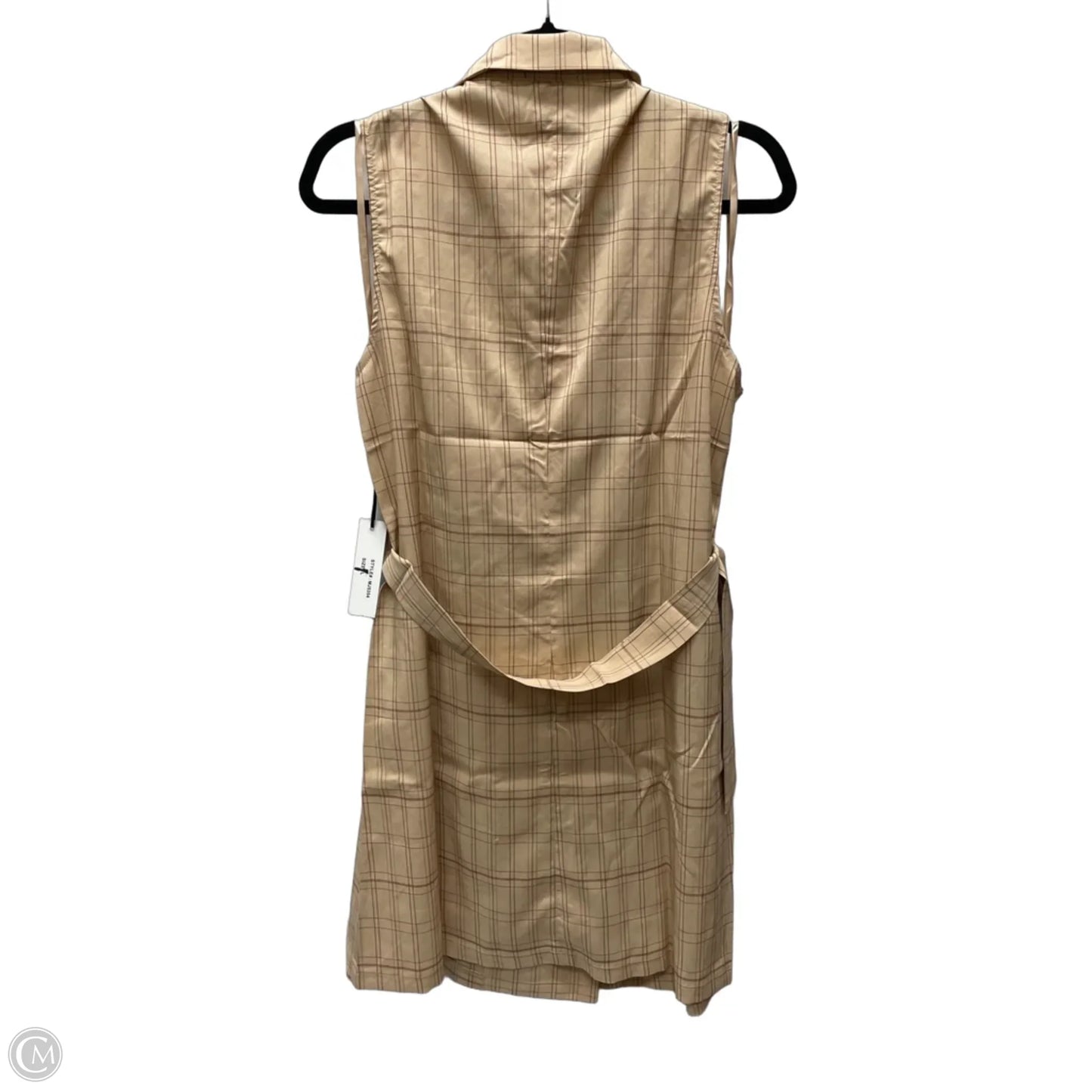 Dress Casual Short By Clothes Mentor In Plaid Pattern, Size: L