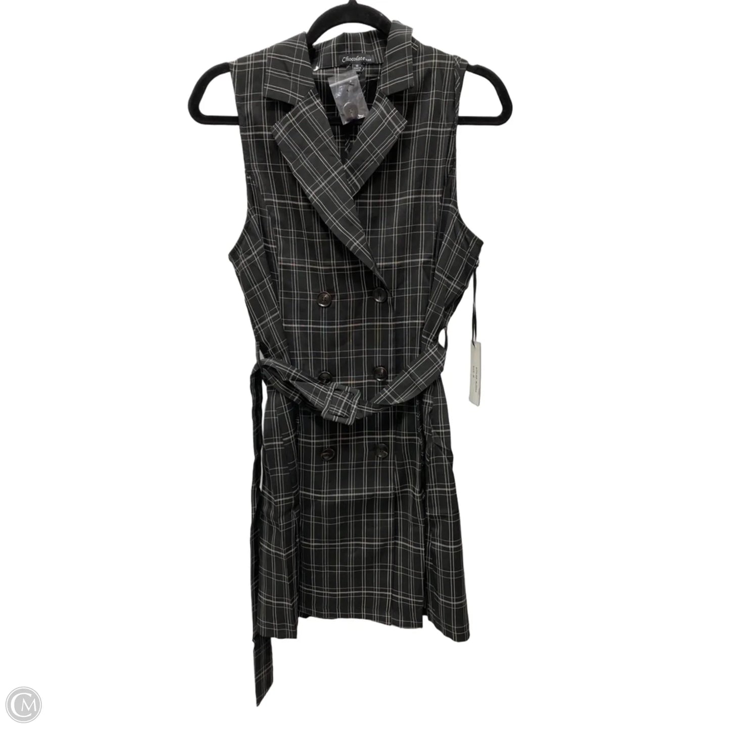 Dress Casual Short By Clothes Mentor In Plaid Pattern, Size: M