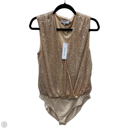Bodysuit By Gilli In Rose Gold, Size: L