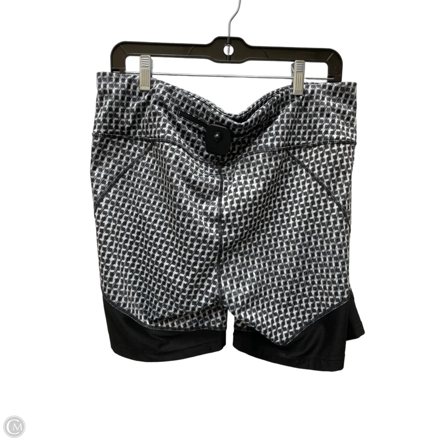 Athletic Shorts By Athleta In Geometric Pattern, Size: Xl