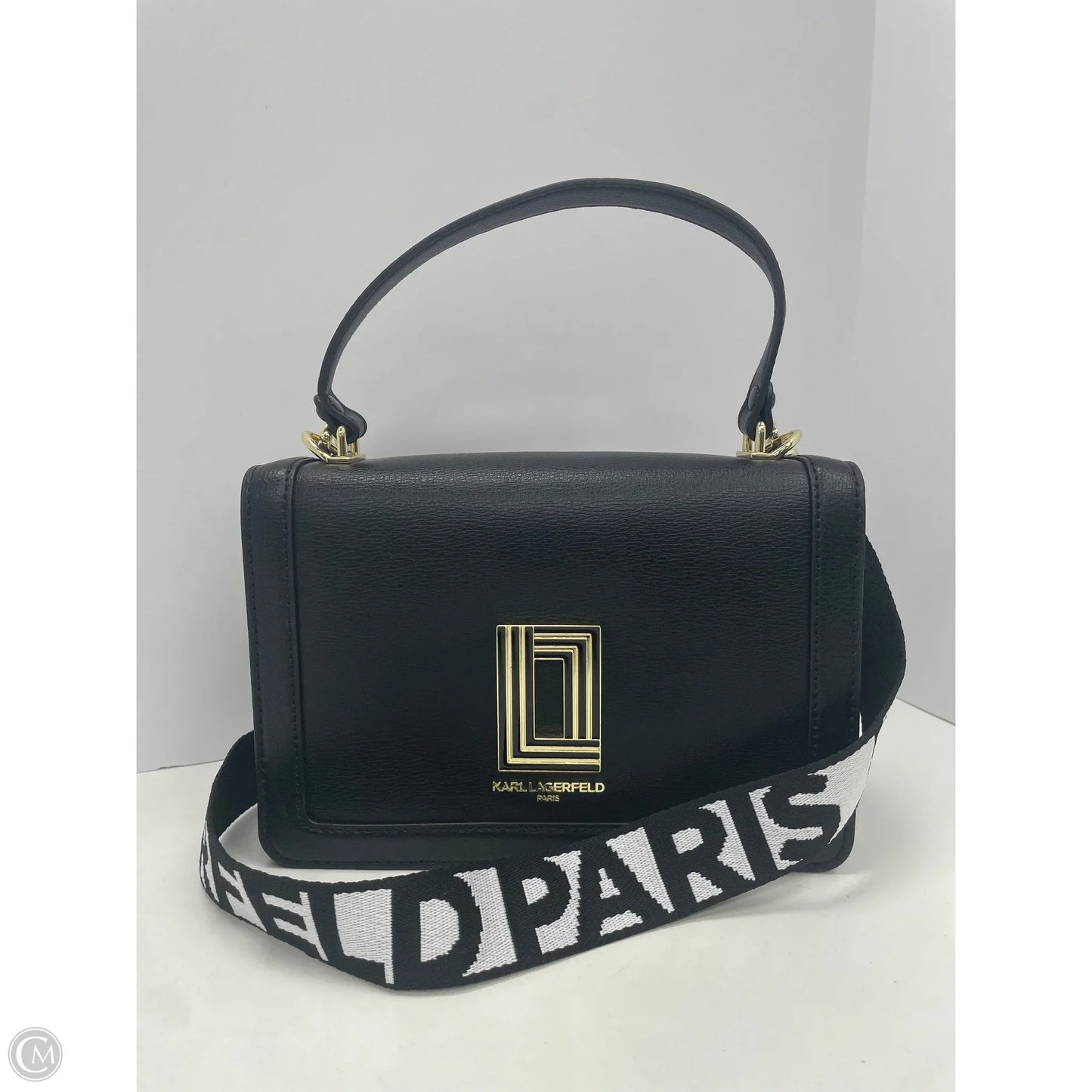 Crossbody Designer By Karl Lagerfeld, Size: Small