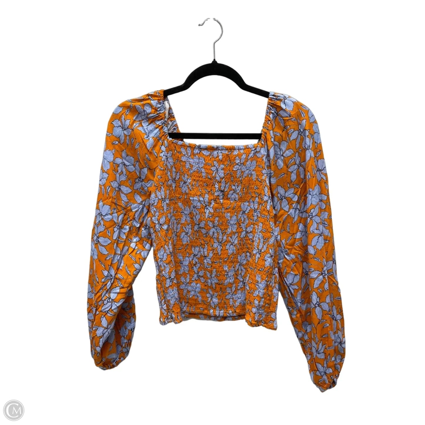 Top Long Sleeve By Jessica Simpson In Floral Print, Size: M