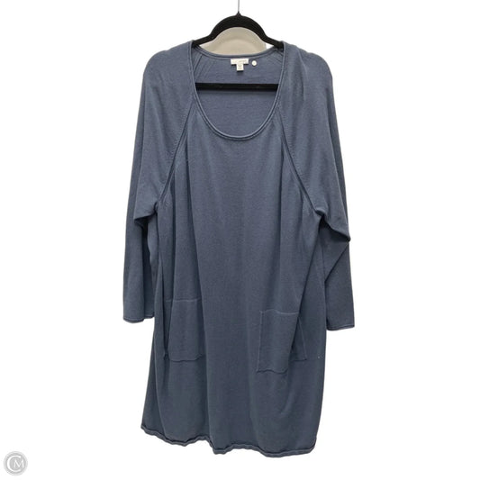 Dress Casual Short By Pure Jill In Blue, Size: 3x