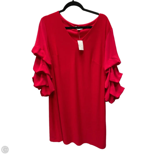 Dress Casual Short By Cato In Red, Size: L