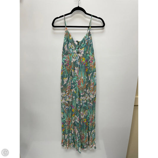 Jumpsuit By Anthropologie In Floral Print, Size: S