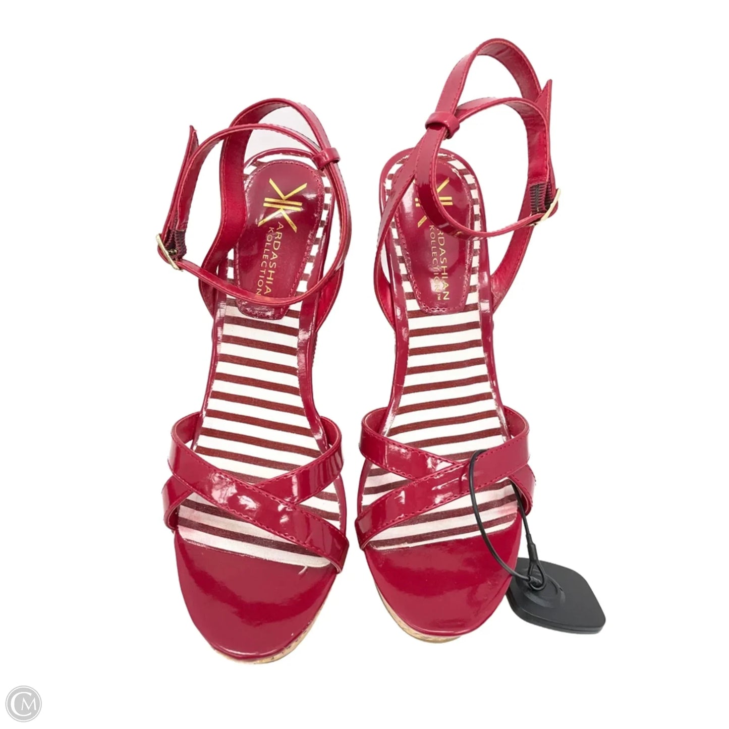 Shoes Heels Wedge By Kardashian Kollections In Red, Size: 9