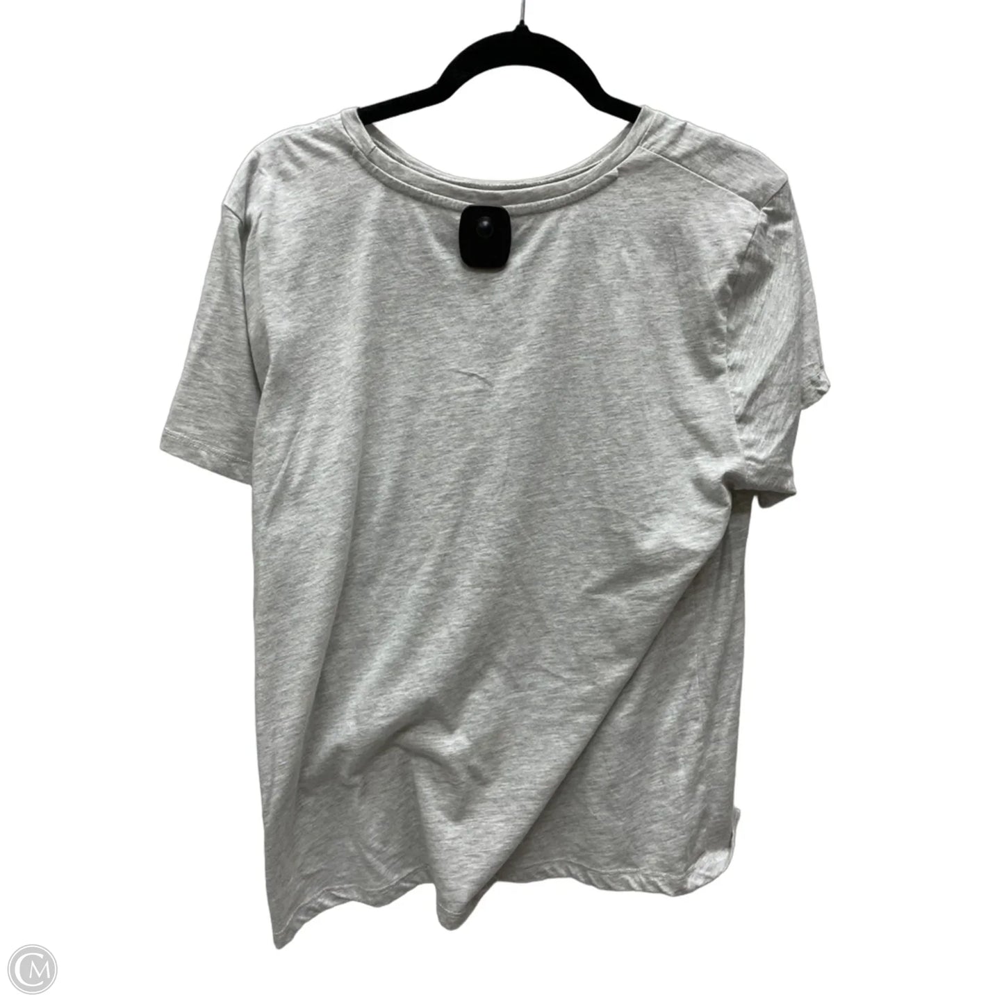 Top Short Sleeve By Disney In Grey, Size: Xl