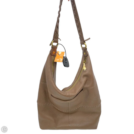 Handbag Leather By Hobo Intl, Size: Large