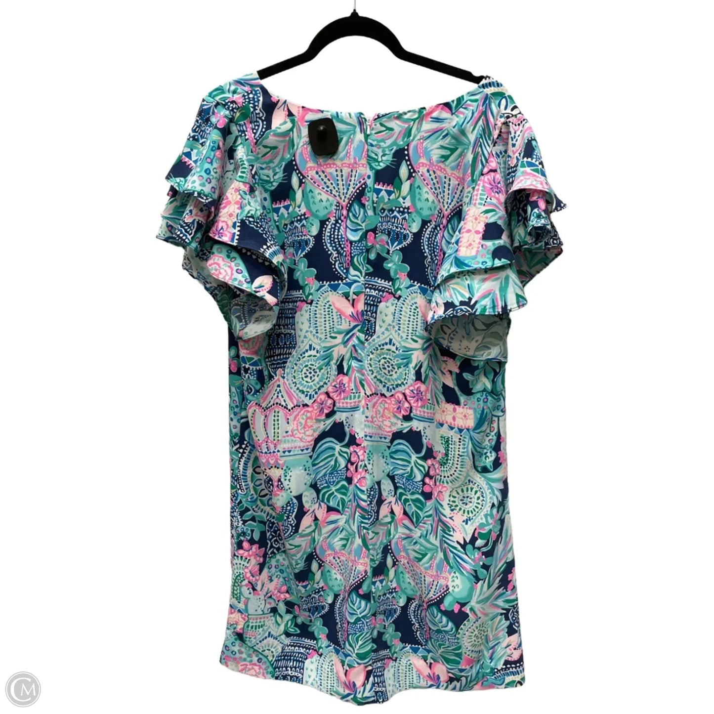 Dress Designer By Lilly Pulitzer In Floral Print, Size: L