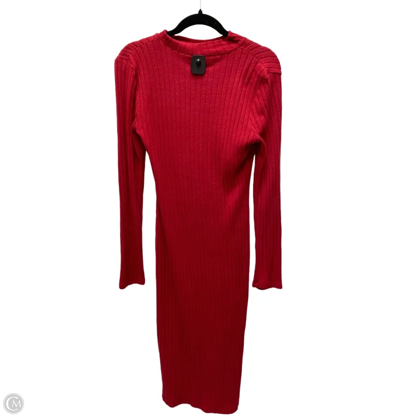 Dress Casual Maxi By Fashion Nova In Red, Size: L