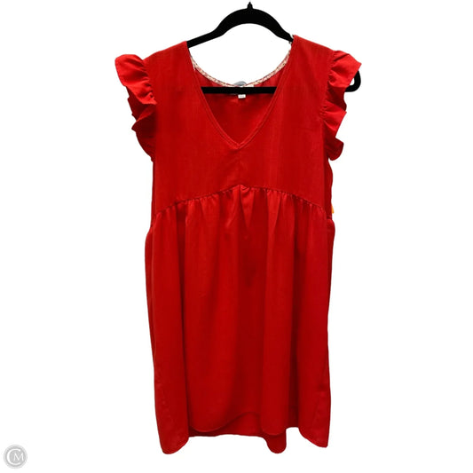 Dress Casual Short By Umgee In Red, Size: M