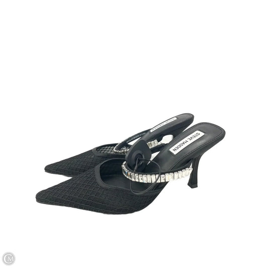 Shoes Heels Kitten By Steve Madden In Black, Size: 8.5