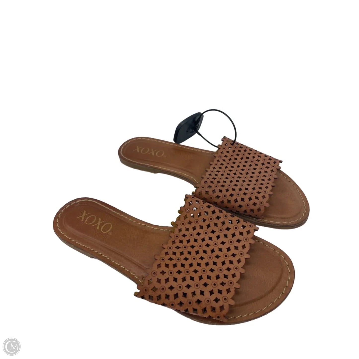 Sandals Flats By Xoxo In Brown, Size: 6