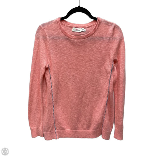 Top Long Sleeve By Vineyard Vines In Peach, Size: Xs