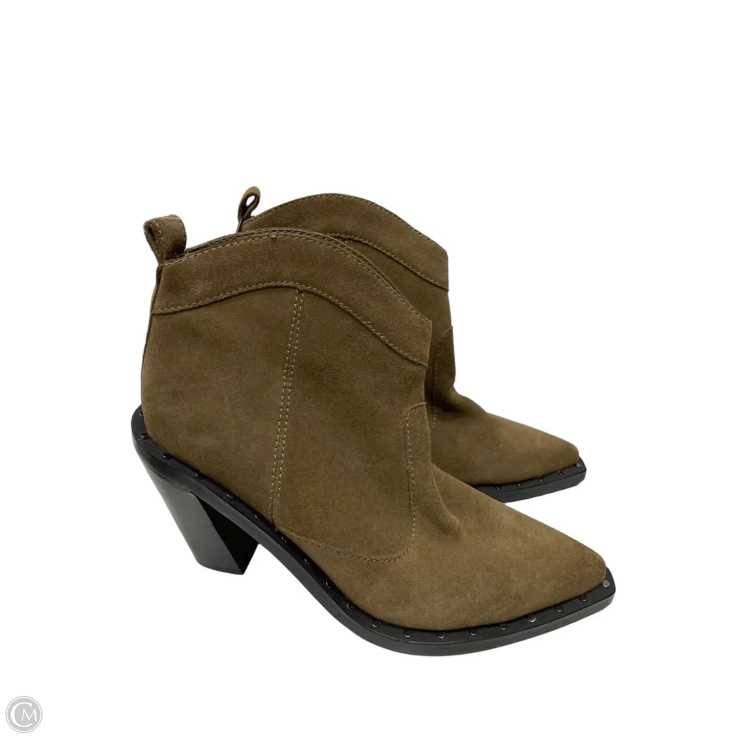 Boots Designer By Rebecca Minkoff In Brown, Size: 9.5