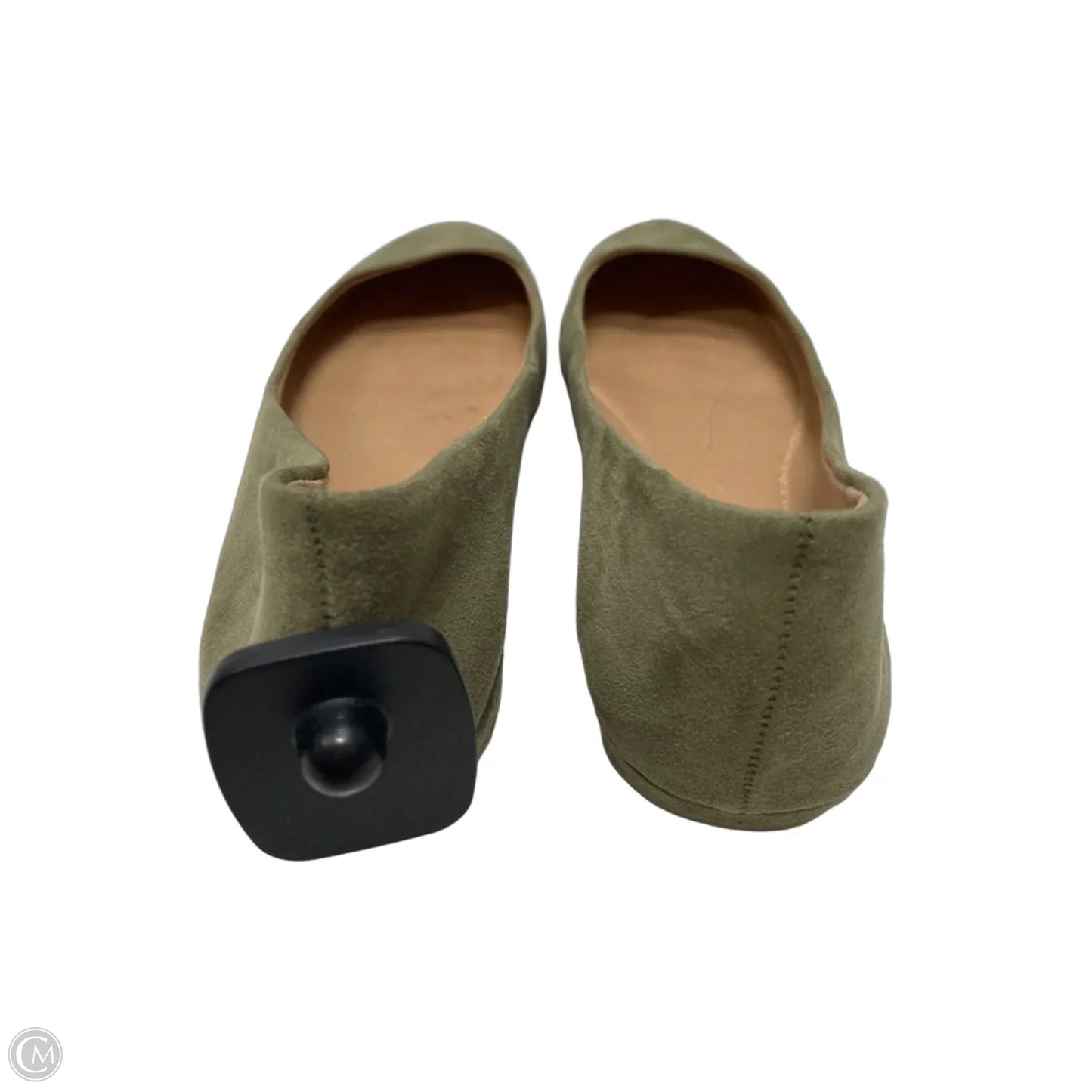 Shoes Flats By Clothes Mentor In Green, Size: 10