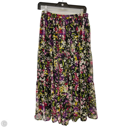 Skirt Maxi By Krazy Kat In Floral Print, Size: 20