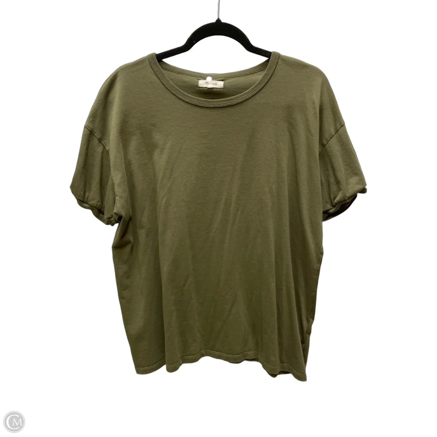 Top Short Sleeve By Madewell In Green, Size: Xl